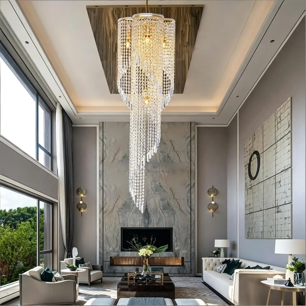 C10025 Villa Staircase Long Pendant Light